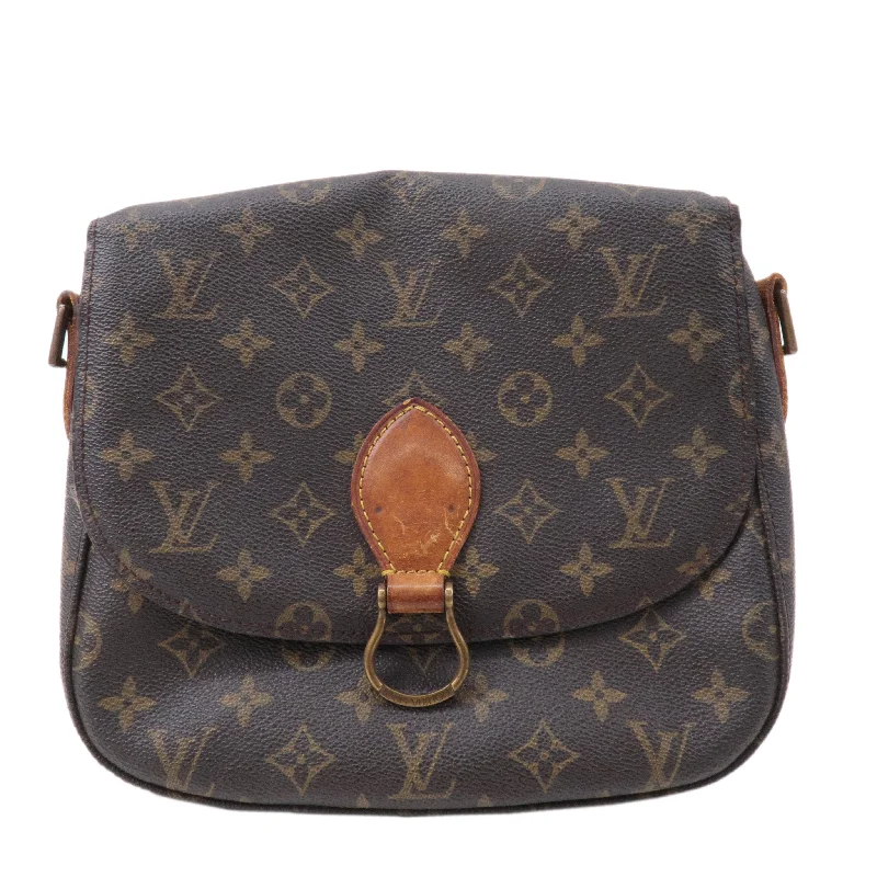 Designer Bags For Luxury Collectors Authouis Louis Vuitton Monogram Saint Cloud GM Shoulder Bag Brown M51242