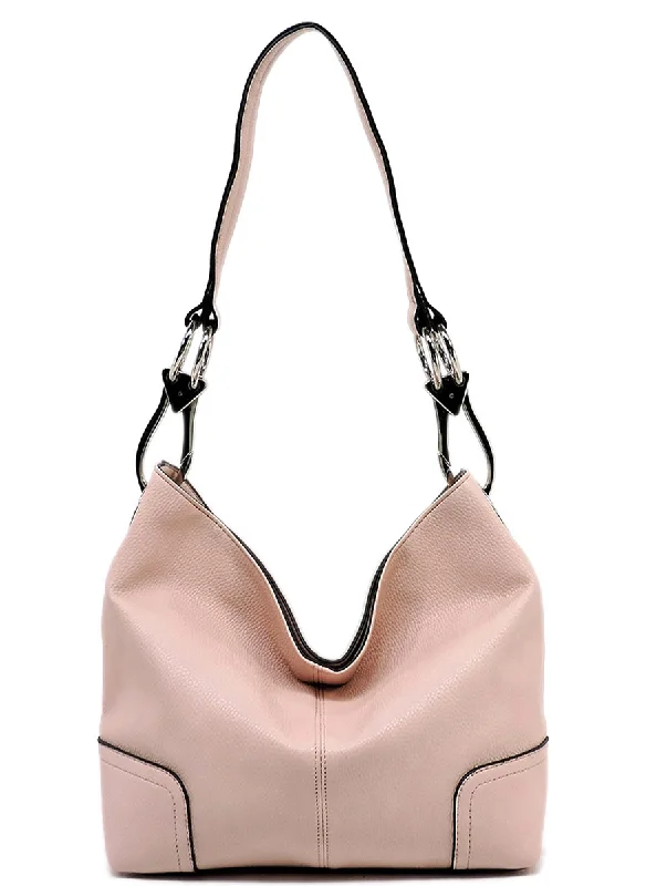 Stylish Bags For Fashion Influencers And Bloggers Emery Classic Shoulder Bag in Blush