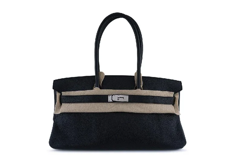 Bags For College Students On A Budget Hermes Black 42cm Clemence Shoulder Birkin JPG 2 Bag PHW