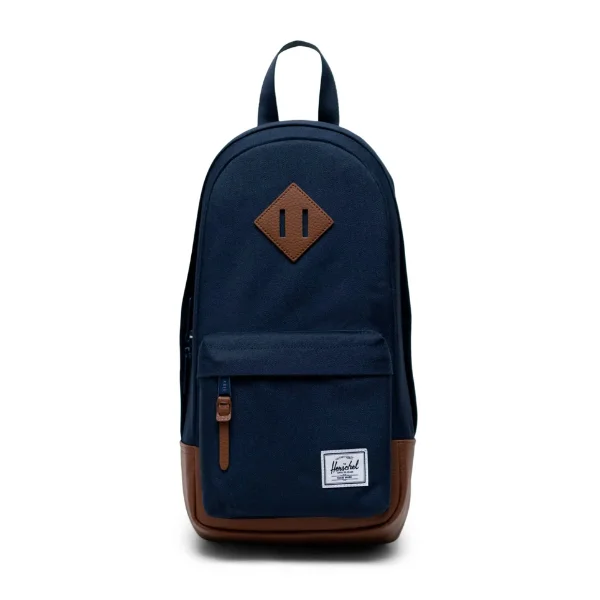 Stylish Bag For Women Herschel Supply Co. Heritage Shoulder Bag - Navy/Tan