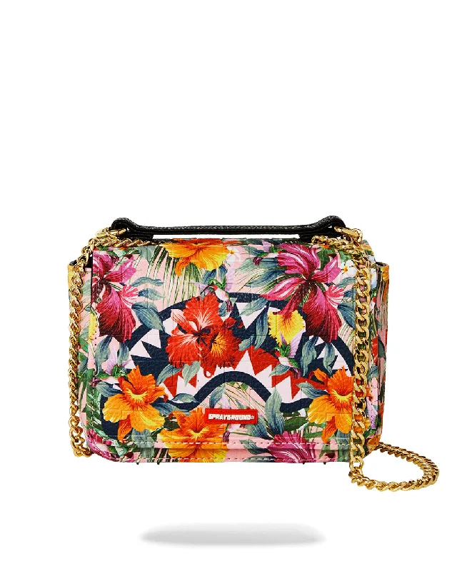 Modern And Limited-Time Offer Bags Sprayground  FLORAL HUMMING SHOULDER BAG