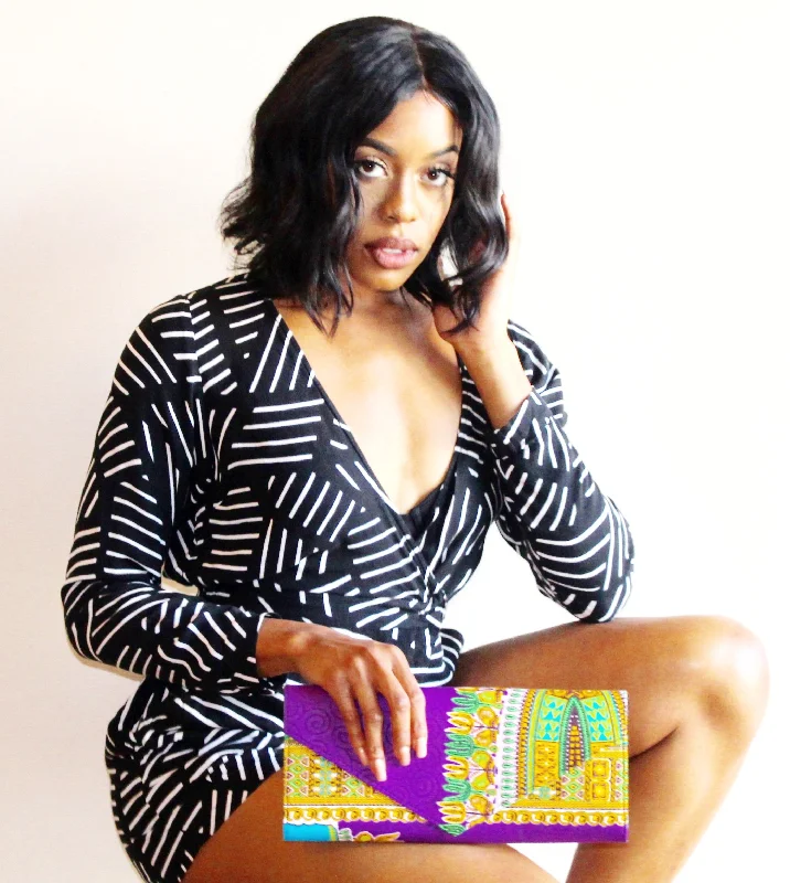 Bold Fashionistas The Lagos Ankara Clutch/Purse