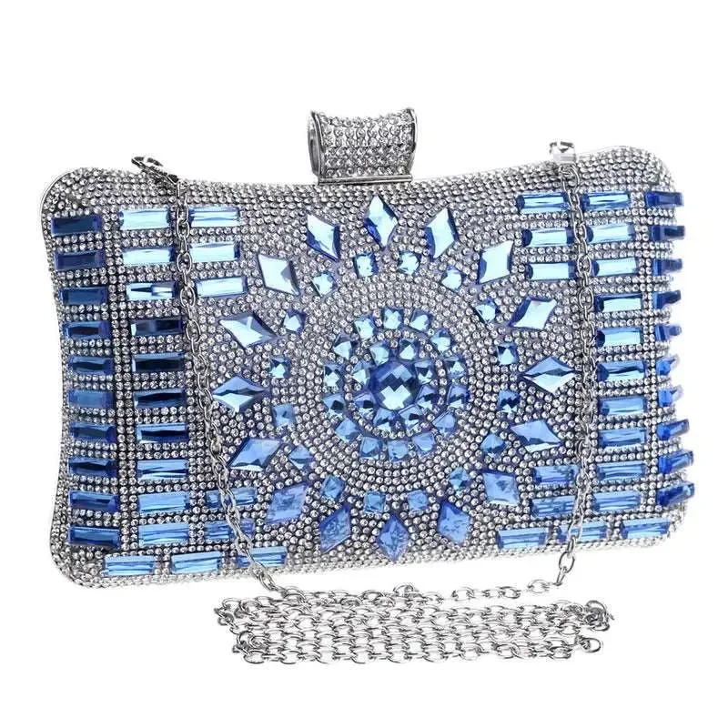 Limited Edition Bags For Collectors Crystal Geometric Clutch (variety)