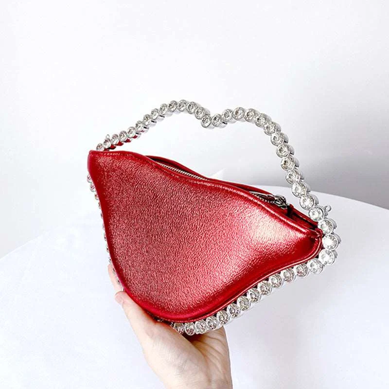 Inspired Bags For Timeless Elegance Crystal Handle Kiss Bag