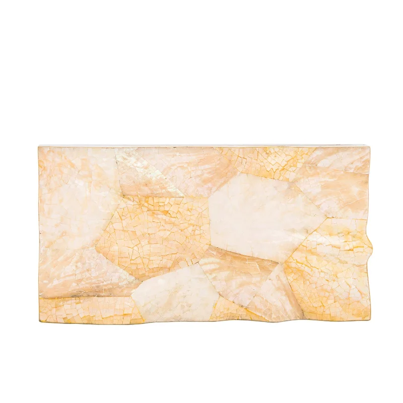 Valentine's Day Lumiere Clutch - Bride clutch in gold