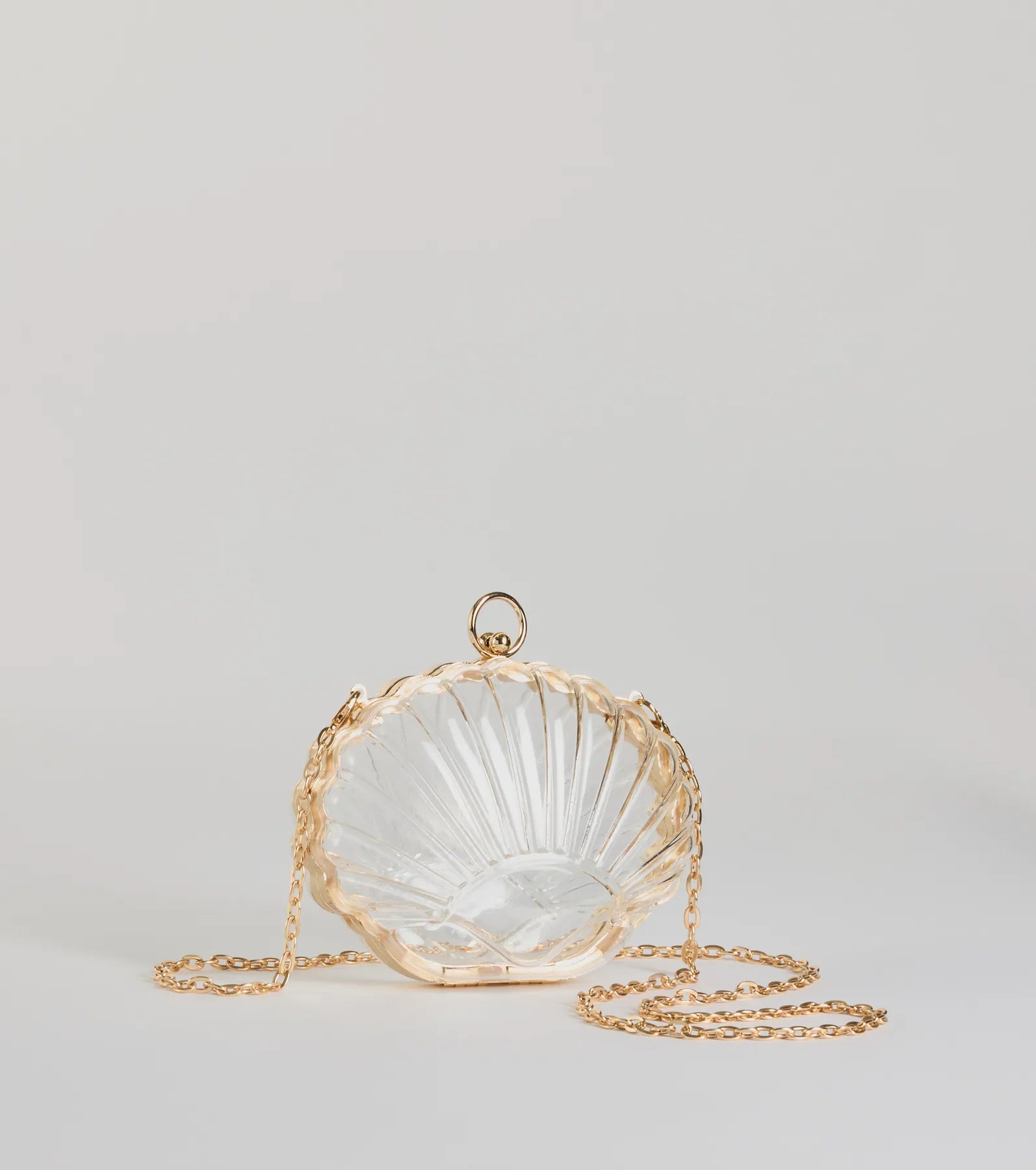 Luxury Bags Mystical Mermaid Clear Shell Bag