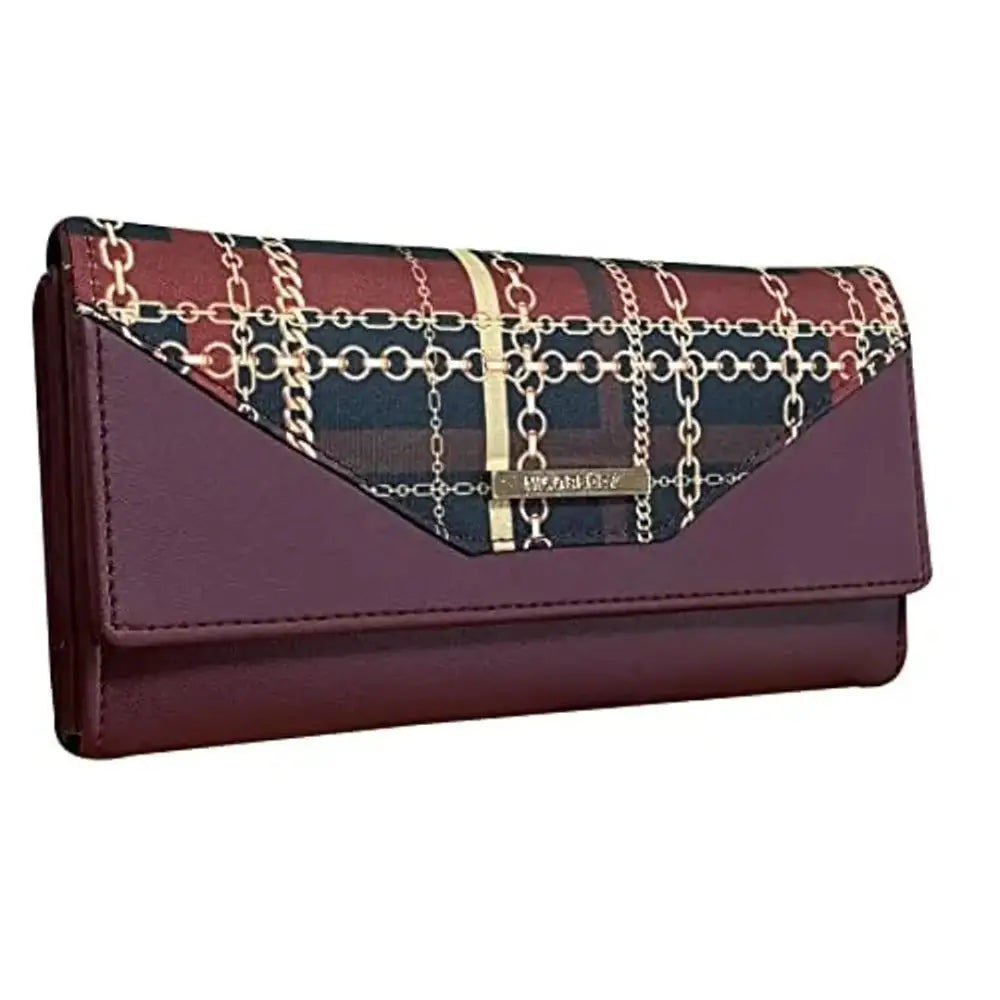 Stylish Bags For Fashion Bloggers Nicoberry Women,s Stylish Wallet & Exotic Clutches (Maroon)