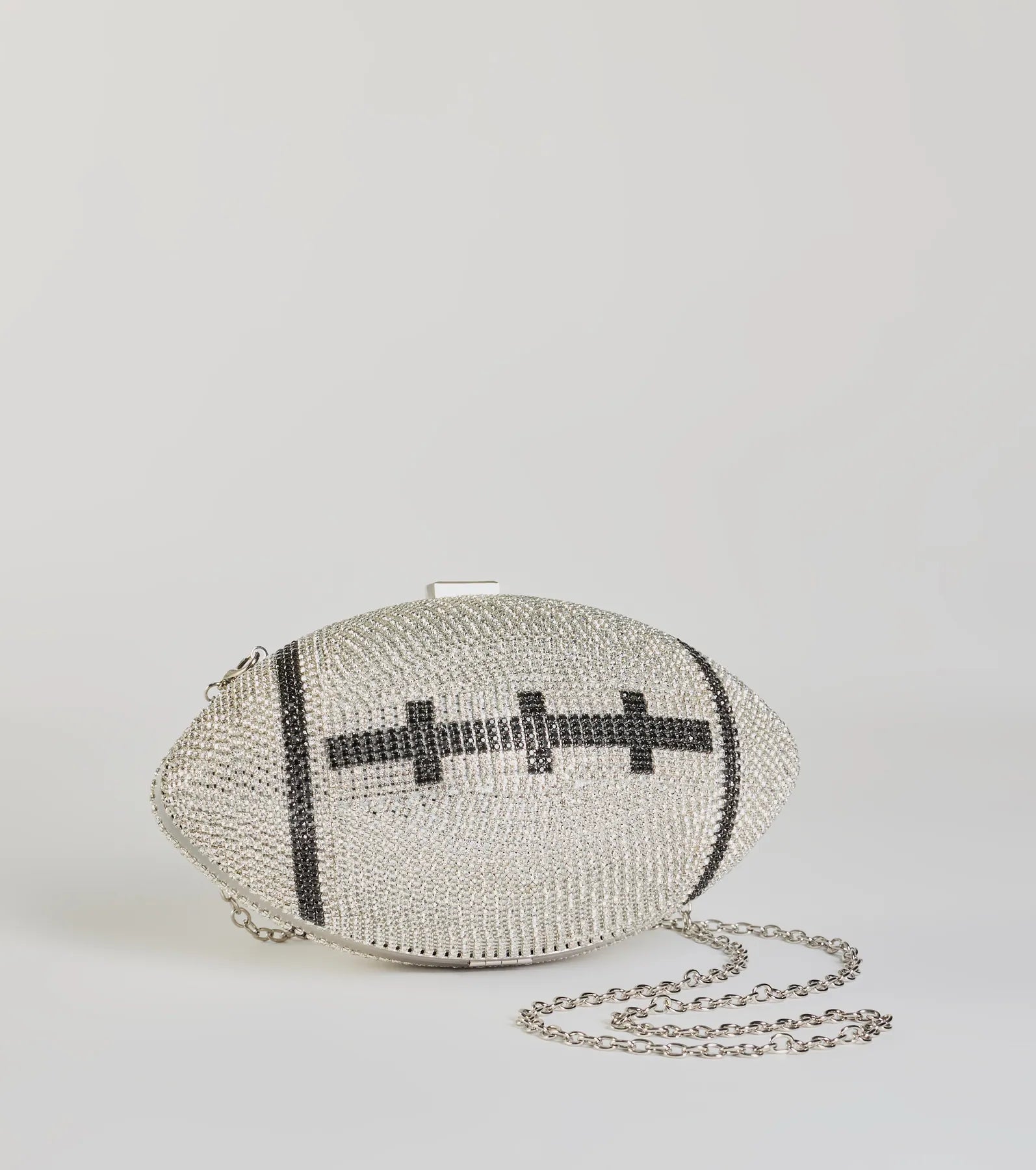 Tote Bag For Everyday Use Play The Field Football Rhinestone Clutch