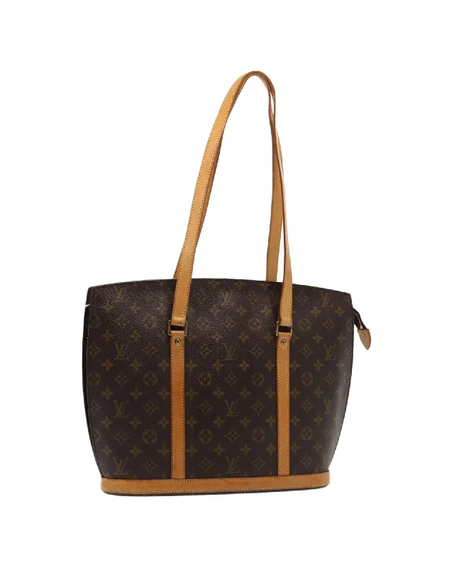 High-Quality Bags Monogram Canvas Babylone Tote Bag with Interior Pockets