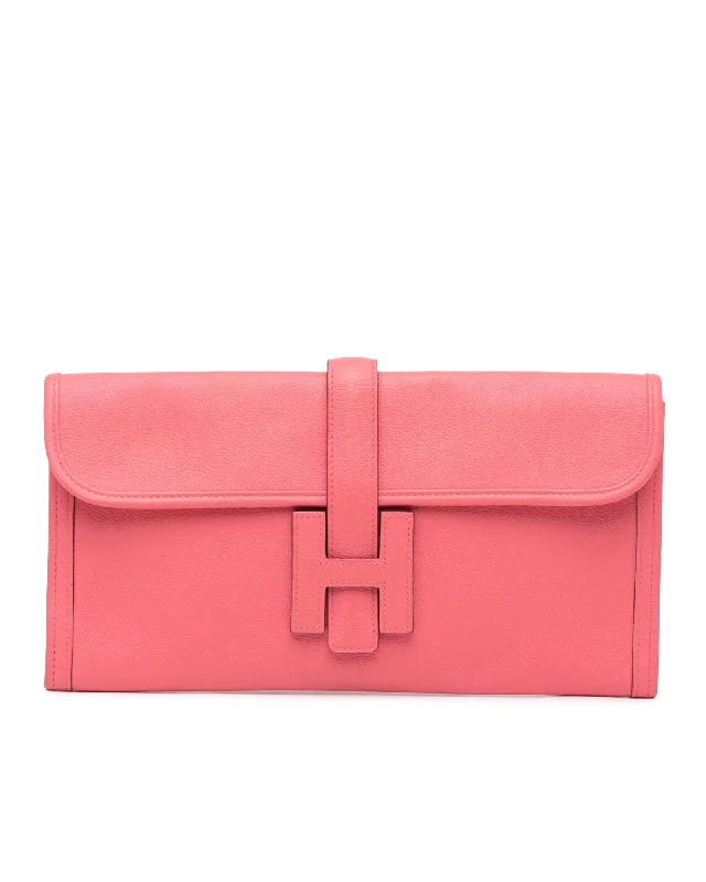 Urban Bags For City Life And Streetwear Fashion Evercolor Leather Clutch with Top Flap and Pull Through Strap Closure