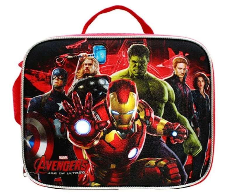 Luxury Bags With Premium Materials And Craftsmanship Avengers Lunch Bag with Crossbody Strap