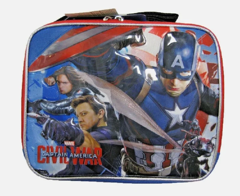 Bags For College Students On A Budget Captain America  Civil War Lunch Bag