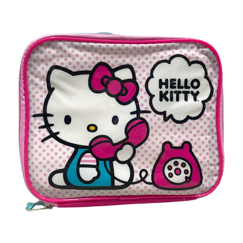 Tote Bag For Office Use Hello Kitty Phone Chat Lunchbag