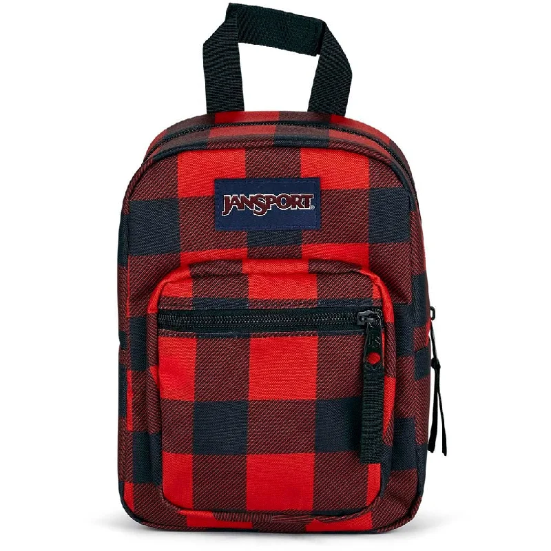 Vintage-Inspired JanSport Big Break Lunch Bag - Flannel