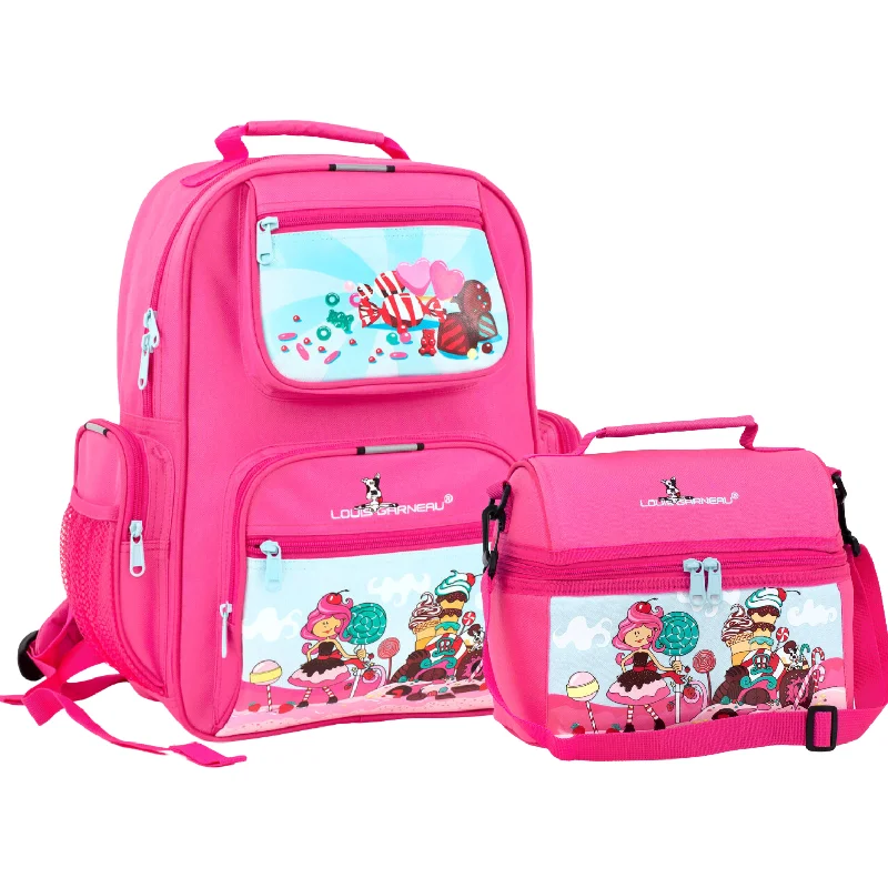 Urban Style Louis Garneau Schoolbag and Lunch box - Candy Land