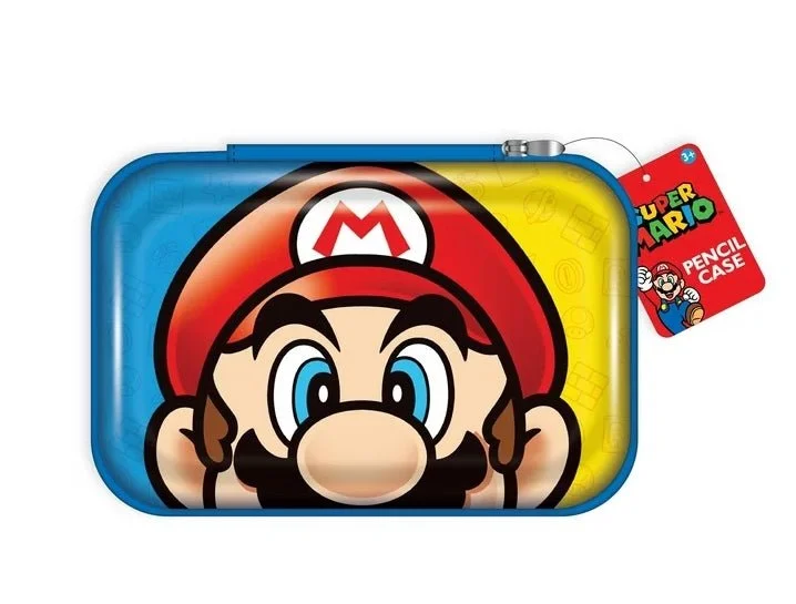 Vibrant Bags With Discounts Super Mario Bros Molded Pencil Box Case Pouch Bag