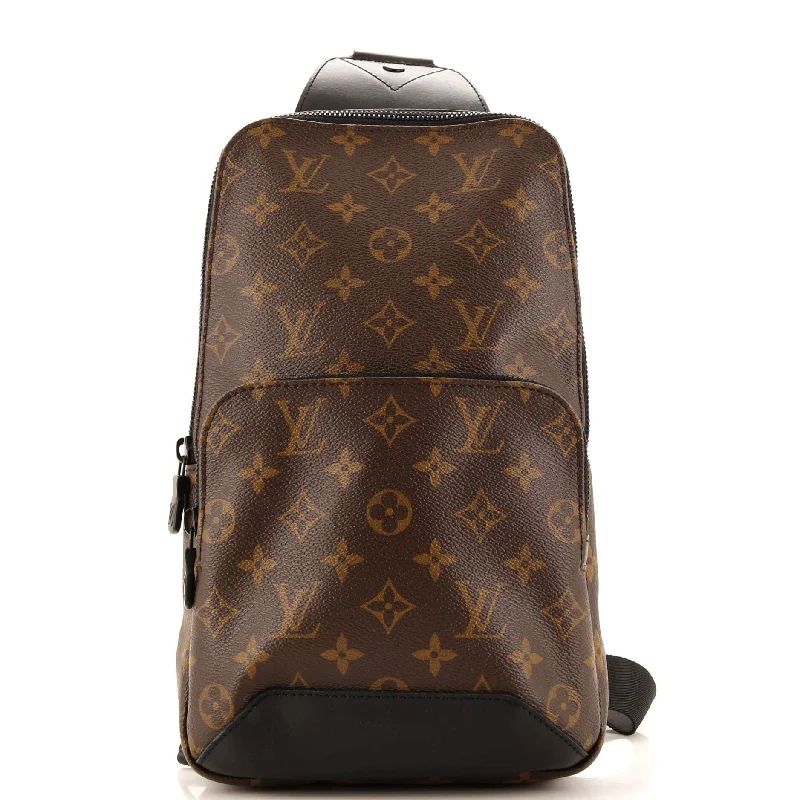 Bags For College Students On A Budget Avenue Sling Bag Macassar Monogram Canvas