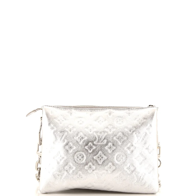 Luxurious Bags With Limited-Time Offers Coussin Bag Monogram Embossed Lambskin PM