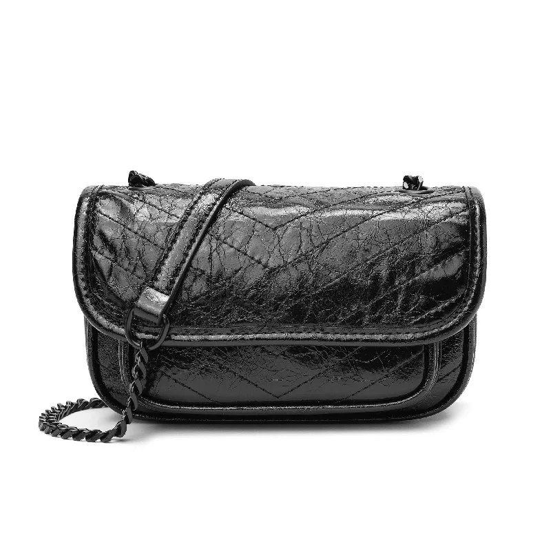 Versatile Bags That Suit Any Outfit Or Event Tiffany & Fred Quilted Cracked Leather Crossbody Bag