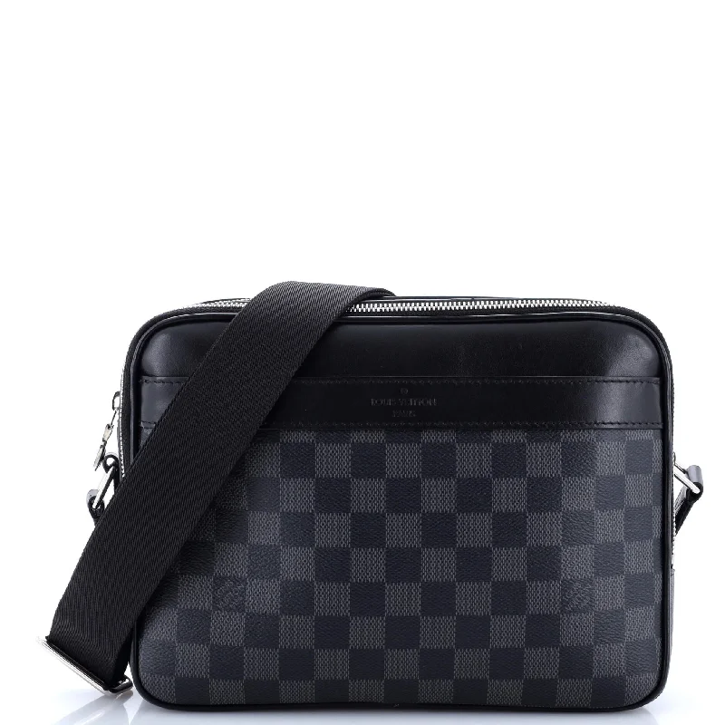 Chic Bags For Office Professionals And Urban Dwellers Trocadero NM Messenger Damier Graphite PM