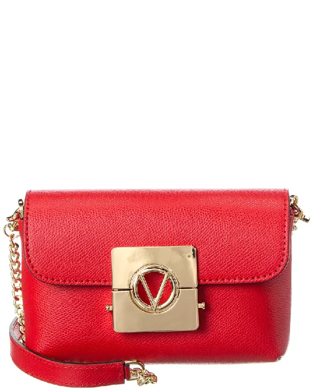 Eco-Friendly Bags For Sustainable Fashion Lovers Valentino by Mario Valentino Lilou Bonbonniere Leather Crossbody