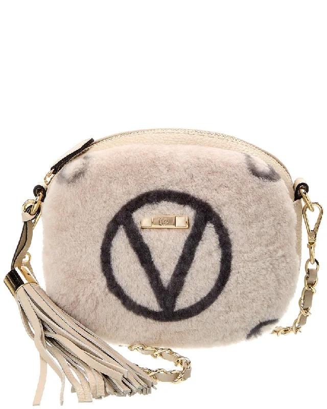 Valentine's Day Valentino by Mario Valentino Nina Shearling Crossbody