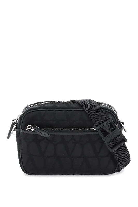 Sleek And Seasonal Sale Bags Valentino Garavani Black Iconographe Crossbody Bag