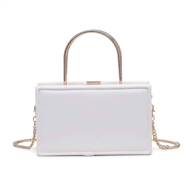 Wholesale Bags For Resellers Women's Charlie Evening Bag In White