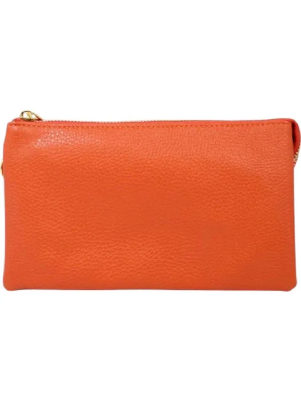 Elegant New Year Party Bags With Flash Sales Women's Liz Crossbody Bag In Orange